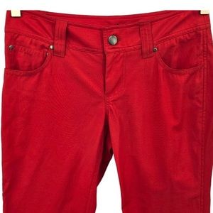 ALICE & Olivia Red Crop Pants.